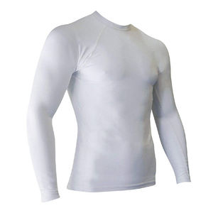 Maillot de compression imprimé par sublimation numérique personnalisé pour homme, motif léopard, en Spandex/Nylon écologique, protection solaire - Product Image 5