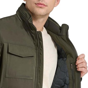 Veste de travail en toile respirante pour homme avec fermeture éclair, vente en gros, mode hiver, service OEM, offre spéciale - Product Image 6