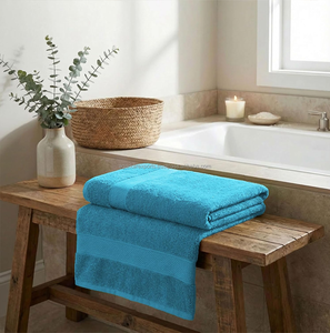 Serviettes de bain en coton pour hôtel, marque privée, 300-800 GSM, antibactériennes, douces, absorbantes, luxe, spa, vente en gros, fournisseur OEM - Product Image 1