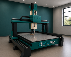 Router CNC de 4 Ejes de Alta Precisión y Gran Resistencia Easytech Premium para Madera y Aluminio, Fabricación de Patrones, Eje Único de 7.5kW, 380V, 1200x1200 - Product Image 1