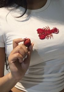 เสื้อกล้ามปักลายดีไซน์เก๋สำหรับผู้หญิง ประดับด้วยงานปักลูกปัดทำมือสวยงามและดีไซน์ไร้แขนทันสมัย - Product Image 5