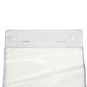 HDPE/LDPE Block HeaderBags para el hogar y la tienda de alimentos Fácil llenado y sellado Personalizado Impreso Precio al por mayor Fábrica de Vietnam - Product Image 1