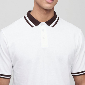 Polos Premium para Hombre, Nueva Colección 2026, Venta al Por Mayor, Logotipo Personalizado, Algodón Suave, Color Único, Ropa Casual de Moda - Product Image 5