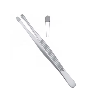 Pinzas para tejidos con dientes antideslizantes de acero inoxidable, puntas de precisión personalizadas, instrumentos quirúrgicos Excel a bajo precio - Product Image 1