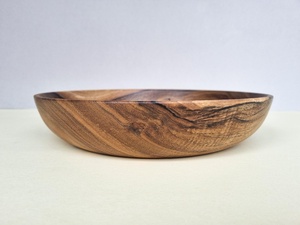 Cuenco elevado decorativo de madera de acacia para servir ensaladas y frutas, ideal para aperitivos y entretenimiento, modelo 2026 - Product Image 5