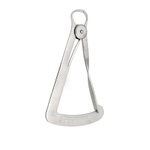 Calibrador Dental Iwanson de Acero Inoxidable de 10 cm para Medición Precisa de Coronas, Cera y Espesor de Prótesis - Product Image 6