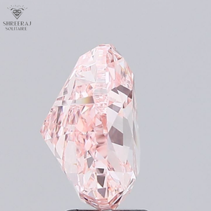 Diamant rose intense fantaisie de 5,00 carats, taille cœur, cultivé en laboratoire, couleur rose pâle, diamant non monté pour bague de fiançailles pour femme, certifié IGI - Product Image 5
