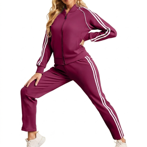 Ensembles de survêtements pour femmes, imprimé personnalisé, pull sport, coupe ajustée, grandes tailles, 2 pièces, tenue de sport imprimée sur mesure, ensemble de jogging - Product Image 5