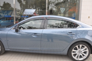 Viseras para Ventanas de Auto HIC, Protectores Contra la Lluvia, Material PMMA, 100% Compatibles con MAZDA 6/Atenza Sedán 4 Puertas 2013~2024 - Product Image 3