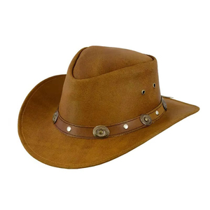 Top Trending High Quality Leather Design Cowhide Cowboy <b>Hats</b> for Men Fashionable Adult <b>Western</b> <b>Hats</b> - Product Image 4