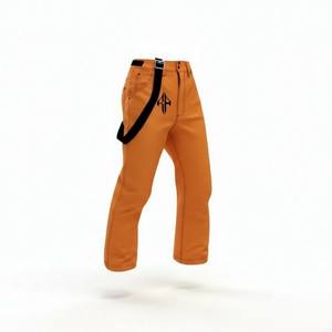 Pantalones de Esquí para Hombre de Alta Calidad, 100% Poliéster, Teñido Liso, Impermeables, con Aislamiento de Forro Polar de 240g, Cierre de Gancho y Bucle, Personalizables - Product Image 4