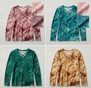 Chemise à manches longues camouflage rose pour femmes, UPF 50, anti-UV, vêtements de pêche - Product Image 5