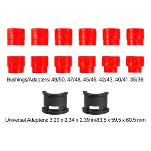 Kit Pressa Cuscinetti Professionale da 14 Pezzi con Manovella, Include Set di Guarnizioni, Adattatori e Attrezzi per Boccole per Auto - Product Image 5