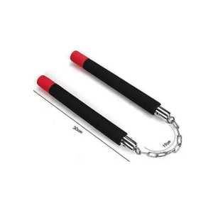 Nunchaku Recto de Acero de 25 mm, Resistente al Desgaste, Equipo de Entrenamiento de Artes Marciales, Taekwondo para Hombres, 1.2 m de Altura, Embalaje Personalizado - Product Image 6
