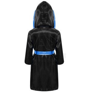 Factory Direct Supply High Quality Eco-Friendly Lightweight <b>Boxing</b> <b>Robes</b> Polyester Material Customizable Options Made Pakistan - Product Image 2