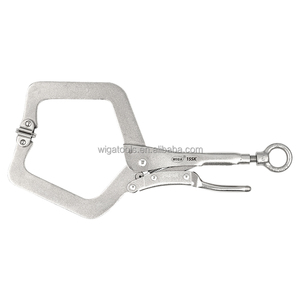 15SK Locking Pliers C <b>Clamp</b> with Ring Industrial Assembly DIY Professional Grade - Product Image 1