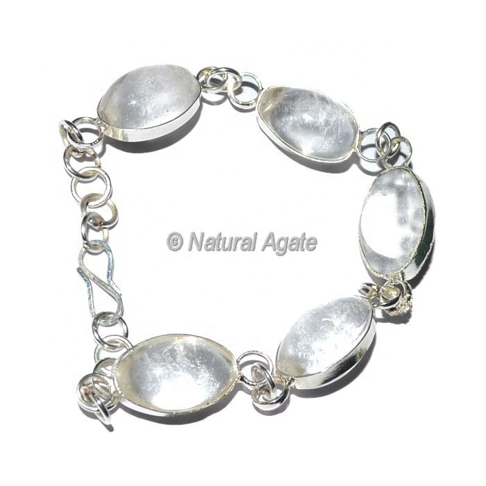 Buy Healing Bracelets : Crystal Quartz Shiva lingam Bracelets Wholesale