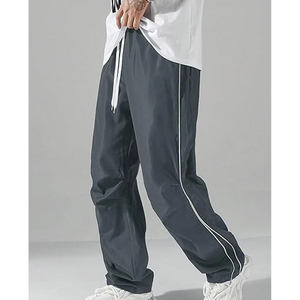 Pantalones Deportivos Casuales de Invierno para Hombre, Impermeables, Holgados, con Logotipo Bordado Personalizado, Joggers de Nailon, Fabricante OEM - Product Image 4