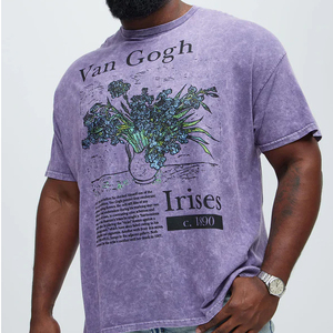 T-shirt pour homme de haute qualité, personnalisable avec logos par transfert thermique, t-shirts décontractés pour hommes - Product Image 4