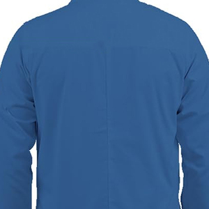 White Cotton Unisex Lab Coat Long Sleeves Functional Pockets Needle Detection Hospital Uniform for Clinic Laboratory Settings - Product Image 4