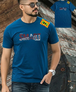 T-shirts pour hommes en coton 100% tricoté, coupe classique, col rond, taille US, personnalisables, imprimés en sérigraphie, 180g - Product Image 4