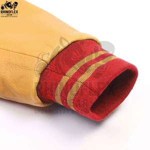 New Fashion Factory Price Leather Versity <b>Jackets</b> Full Sleeves Custom Leather Versity <b>Jackets</b> Letterman Wool Leather <b>Jackets</b> - Product Image 5