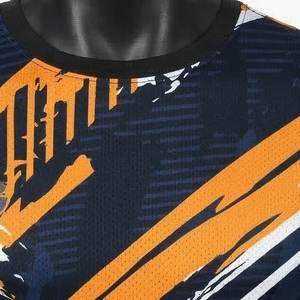 T-shirt pour homme en coton 100% respirant, confortable, de luxe, à séchage rapide, style personnalisé sublimé, vente chaude - Product Image 4