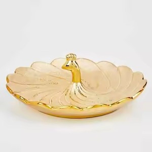 Bol à fruits secs vintage en métal, plat de service décoratif pour table à manger, cadeau - Product Image 2