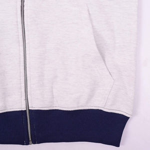 Men's Color Blocking <b>Zip</b>-Up <b>Hoodie</b> Regular Fit Cotton Polyester French Terry Casual Autumn Wear with <b>Pocket</b> and Hooded Design - Product Image 3