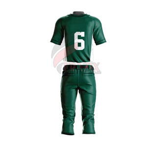 Men Baseball Uniform Full Team Set Including Jersey Pants Custom Logo Number Print Breathable Lightweight Durable Sports Wear - Product Image 4