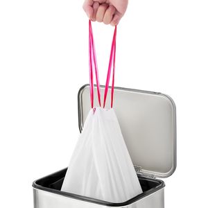 Sacchi per la Spazzatura con Cordoncino da 13 Galloni, 110 Pezzi, Extra Spessi, Profumati, Riciclabili, per Cestini della Spazzatura da Cucina e Uso Domestico - Product Image 6