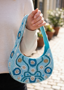 Borse Tote Artigianali Premium con Perline e Cerniera, Lavorazione Superiore, Colore Personalizzabile per Grossisti, Rivenditori, Importatori - Product Image 3