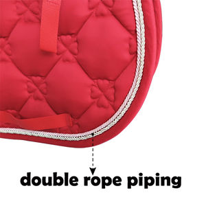 Almohadilla de Felpa de Alta Gama para Silla de Montar a Caballo con Doble Cordón, Fabricada con Forro Suave, Venta al por Mayor - Product Image 2