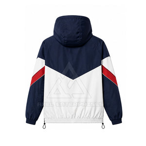 Ensemble coupe-vent durable avec veste zippée respirante et short assorti, tissu léger à séchage rapide pour l'entraînement et la course à pied - Product Image 5