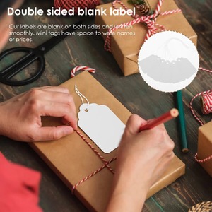 Etiquetas Colgantes para Ropa de Lujo, Personaliza tu Propio Logotipo, Etiquetas Impresas para Prendas, Etiqueta Colgante de Primera Calidad - Product Image 2