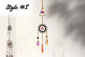 Atrapasueños Decorativo con Cristales, Ideal para Meditación, Yoga y Relajación, Mejora del Espacio, Venta al por Mayor desde India - Product Image 3