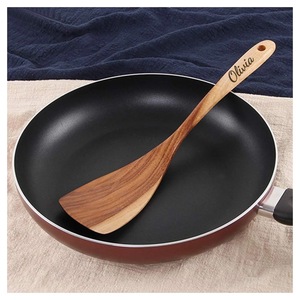 Wooden Natural 6-Piece Gold Plated <b>Mirror</b> Polish Eco-Friendly Dishwasher Safe Spoon Set High Quality - Product Image 4