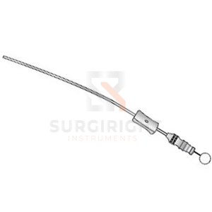Tube d'irrigation manuel Lempert en acier inoxydable de qualité chirurgicale, canule auriculaire, kit d'instruments ORL, Blush Surgical CE MOL - Product Image 2