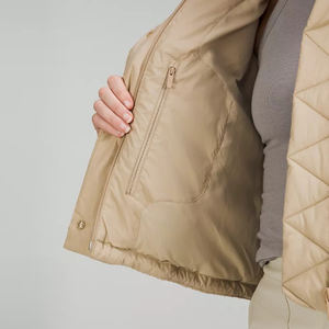 Wholesales Price High Quality Custom Design Winter Puffer Quilted Jacket for Women - Product Image 5