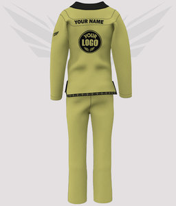 ชุดยูโดบราซิลเลี่ยนยิวยิตสู BJJ Gi ผ้าคอตตอนเพิร์ลวีฟ 450gsm พร้อมโลโก้สั่งทำพิเศษ สำหรับฝึกศิลปะการต่อสู้ระดับมืออาชีพ ทั้งชายและหญิง - Product Image 5