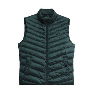 OEM Quilted Puffer Vest for Men Water-Repellent Sleeveless Winter <b>Jacket</b> Custom Logo Outdoor Wear Factory Price Available - Product Image 5