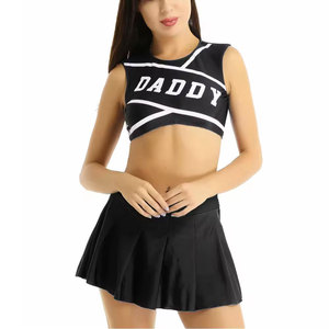 Uniforme de cheerleading pour femmes sur mesure, meilleur design - Best-seller, polyester de haute qualité, imprimé par transfert thermique, Econex Sports - Product Image 1