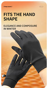 Guantes Térmicos Premium para Correr y Hacer Ejercicio, Ligeros, Transpirables, que Absorben la Humedad, para Deportistas al Aire Libre o para Montar en Bicicleta - Product Image 6