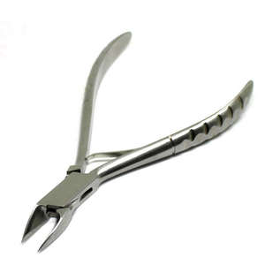 Fettle Med Professional Coupe-ongles droit 12 cm en acier inoxydable à double ressort, qualité professionnelle pour salon et podologie, pour ongles épais - Product Image 5