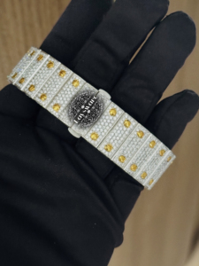 Montre Moissanite Premium Iced Out pour Homme, Boîtier Carré Bicolore, Lunette Diamantée, Bracelet de Luxe en Acier Inoxydable - Product Image 5