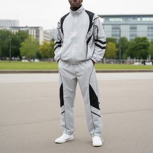 Wholesale Sublimation Tracksuit French Terry Custom Logo Tracksuit Private Label Factory Supply - Product Image 6