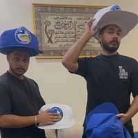 Gorra de Gran Tamaño Unisex Noggin Boss con Logotipo Personalizado Bordado, Gorra Ajustada Gigante Roja con Espuma de Alta Calidad