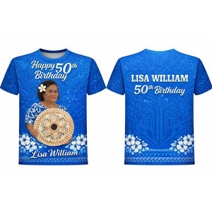 เสื้อยืดพิมพ์ลายยูนิเซ็กซ์สำหรับงานวันเกิด เสื้อยืดขายดีสำหรับผู้ชายและผู้หญิง ผลิตจากโรงงาน - Product Image 6