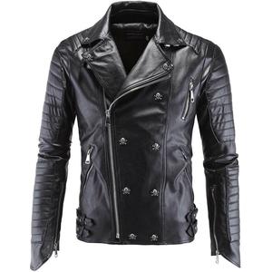 Blouson en cuir pour homme, hiver, moto, séchage rapide, respirant, taille personnalisée, nouveau design 2026 - Product Image 1