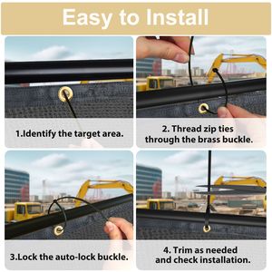 รั้ว HDPE สีเทาเข้ม 5x50 รุ่น Elegant Trellis & Gates รุ่น D0100X3TR16 - Product Image 2